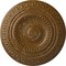 Ekena Millwork Artis Ceiling Medallion (Fits Canopies up to 6 7/8"), 15 3/4"OD x 1 3/8"P, Smokey Topaz Crackle CM15ARSTC - alternate 1